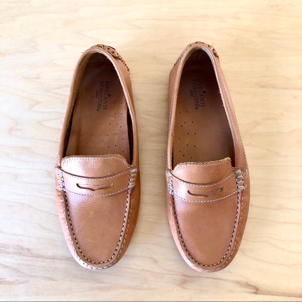 Mercanti Fiorentini • Leather Penny Loafers
